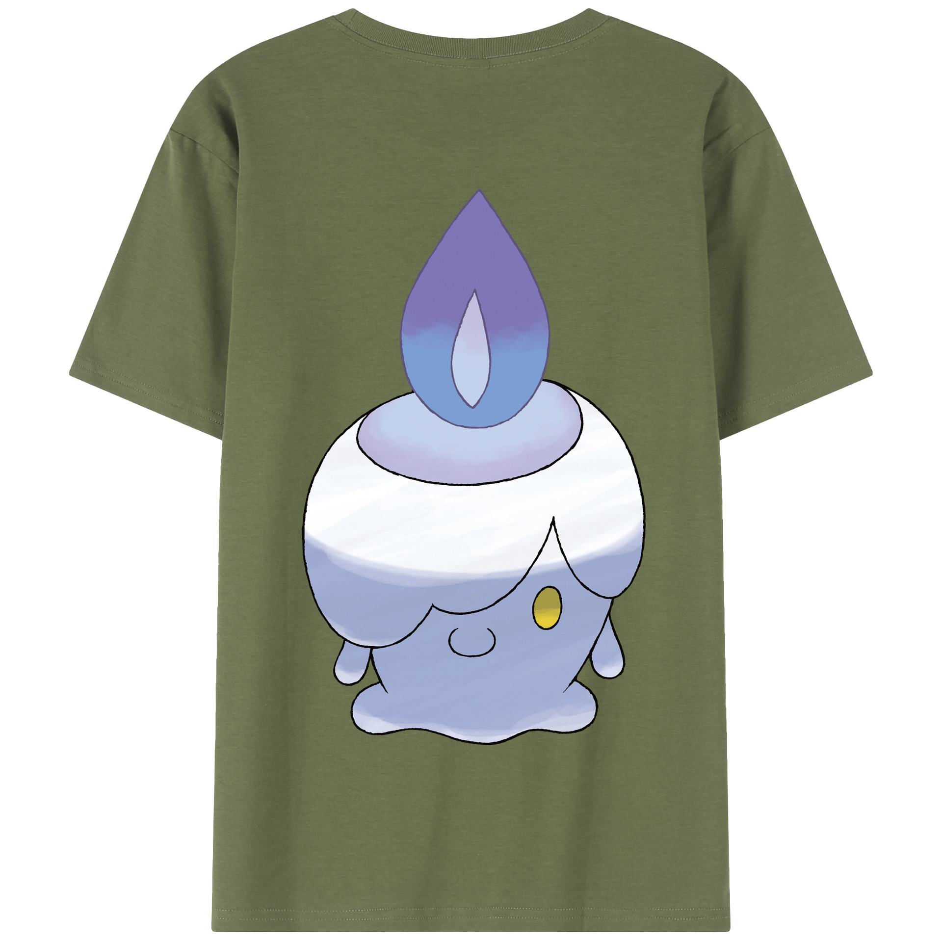 （画像用） ポケットモンスター Pokémon 綿100％半袖Tシャツ（背面プリント）